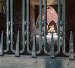 Hekwerk poort Hobbemastraat.
<br/>
Marcel Westhoff, juni 2019